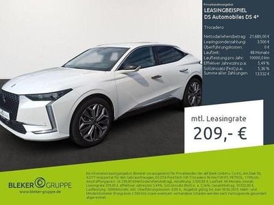 Gebraucht DS Automobiles DS4 Trocadero 131 PS (96 kW) 2022 Lack weiss perlglänzend/typ au Limousine