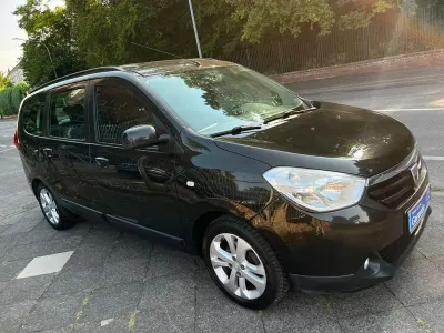 Gebraucht Dacia Lodgy Prestige 107 PS (78 kW) 2012 Schwarz Van / Kleinbus