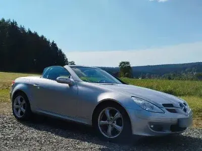 Gebraucht Mercedes SLK200 163 PS (119 kW) 2008 Silber Cabrio