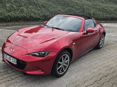 Gebraucht Mazda MX5 Exclusive-Line 132 PS (97 kW) 2025 Soul red crystal m Cabrio