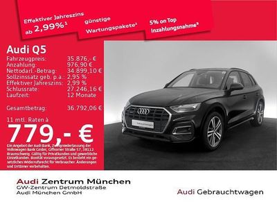 Gebraucht Audi Q5 Ambiente 299 PS (219 kW) 2022 Mythosschwarz metallic SUV