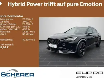 Second-hand Cupra Formentor VZ 245 CP (180 kW) 2023 Negru SUV