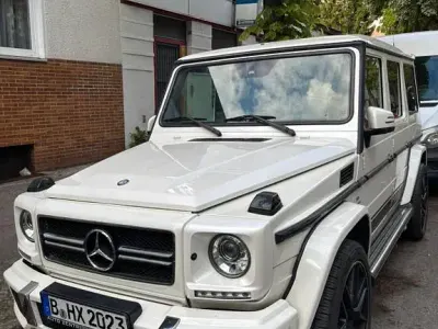 Gebraucht Mercedes G63 AMG AMG 571 PS (419 kW) 2013 Weiß SUV