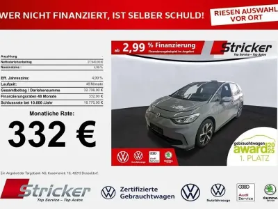 Gebraucht VW ID.3 Move 150 kW (204 PS) 2024 Grau Kleinwagen