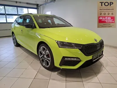 Gebraucht Skoda Octavia RS 245 PS (180 kW) 2024 Grün Kombi