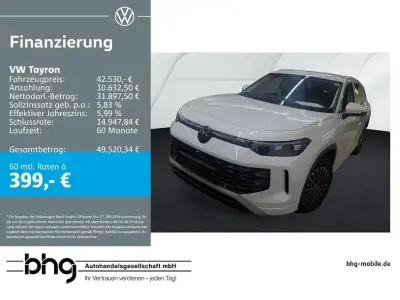 Gebraucht VW Tayron Elegance 204 PS (150 kW) 2025 Weiß SUV