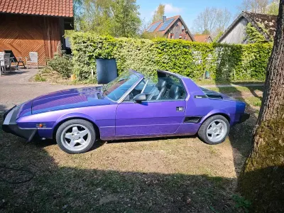 Gebraucht Fiat X 1/9 75 PS (55 kW) 1980 Violet Cabrio