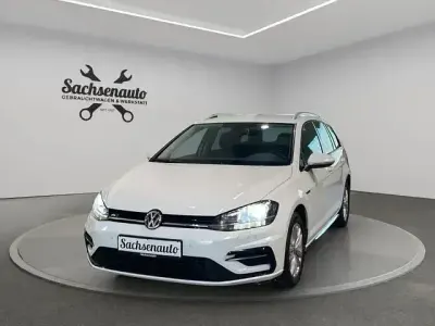 Gebraucht VW Golf VII R-line 150 PS (110 kW) 2018 Weiß Kombi