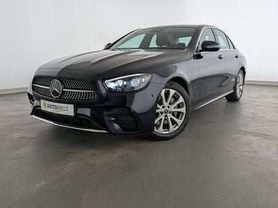 Cavansitblau Gebraucht 2022 Mercedes E220 AMG line Limousine | 35.460 € (Superpreis)