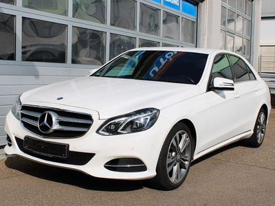 Brugt Mercedes E250 Avantgarde 204 HK (150 kW) 2015 Hvid Sedan