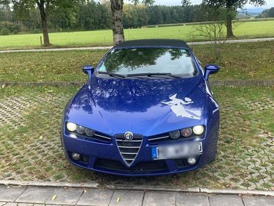 gebraucht Alfa Romeo Spider 2.2Blau Cabrio