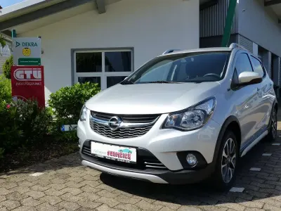 Gebraucht Opel Karl Rocks 73 PS (53 kW) 2019 Argon silber/ice silver (m2) Kleinwagen
