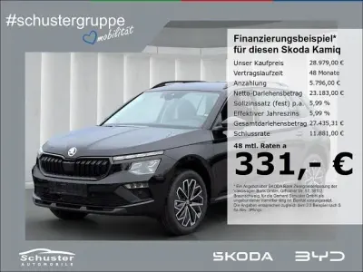 Neu Skoda Kamiq 116 PS (85 kW) 2026 Schwarz SUV