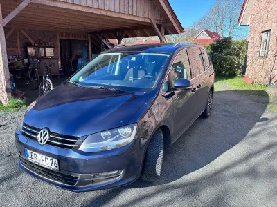 Brugt VW Sharan Cup 150 HK (110 kW) 2015 Blå MPV