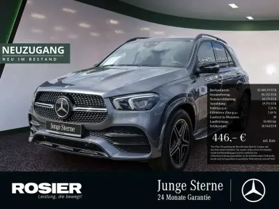 Gebraucht Mercedes GLE400 AMG line 330 PS (242 kW) 2022 Grau / selenitgrau SUV