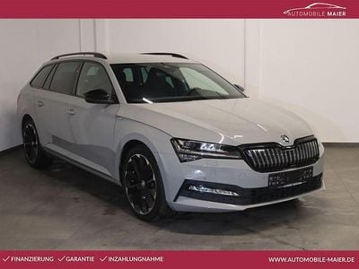 Gebraucht Skoda Superb SportLine 218 PS (160 kW) 2021 Grau Kombi