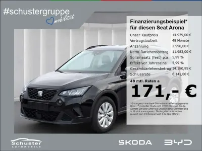 Gebraucht Seat Arona Style 95 PS (69 kW) 2023 Schwarz SUV