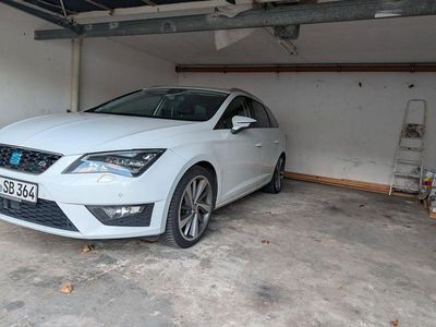 Usata Seat Leon ST FR 184 CV (135 kW) 2016 Bianco Station wagon