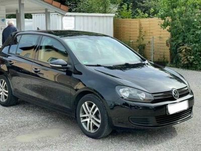 Gebraucht VW Golf VI Comfortline 122 PS (89 kW) 2010 Schwarz Kleinwagen