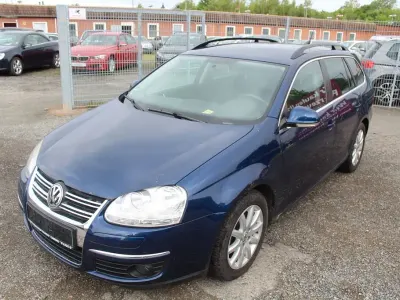 Gebraucht VW Golf VI Comfortline 122 PS (89 kW) 2009 Blau Kleinwagen