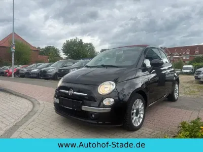 Gebraucht Fiat 500 Lounge 86 PS (63 kW) 2013 Schwarz Cabrio