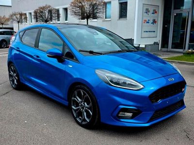 Second-hand Ford Fiesta ST-Line 125 CP (91 kW) 2020 Albastru Hatchback