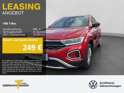 Used VW T-Roc Goal 150 HP (110 kW) 2024 Red SUV