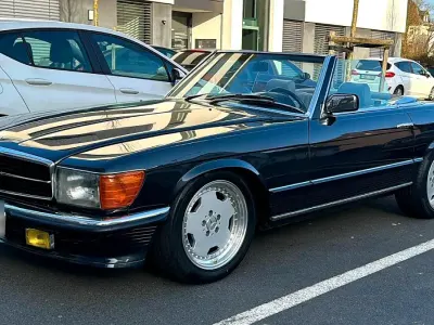 Brugt Mercedes SL380 204 HK (150 kW) 1981 Grå Cabriolet