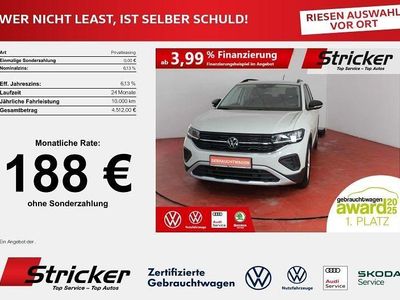 Grau Gebraucht 2025 VW T-Cross Goal SUV | 19.949 € (Guter Preis)