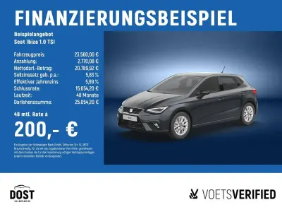 Gebraucht Seat Ibiza FR 116 PS (85 kW) 2025 Grau Kleinwagen