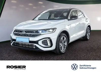 Gebraucht VW T-Roc R-line 150 PS (110 kW) 2023 Weiss / pure white SUV