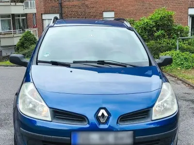 Gebraucht Renault Clio GrandTour Dynamique 101 PS (74 kW) 2008 Blau Kombi
