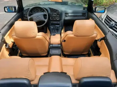 Gebraucht BMW 325 136 PS (100 kW) 1993 Grün Cabrio