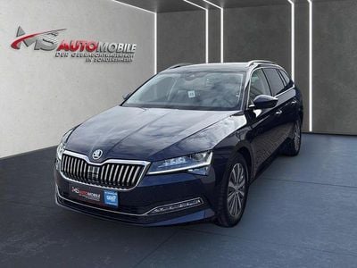 Gebraucht Skoda Superb Style 150 PS (110 kW) 2021 Blau Kombi