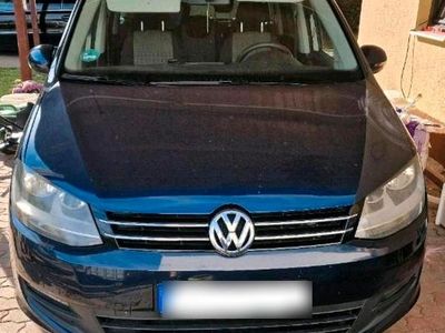 Usata VW Sharan 177 CV (130 kW) 2011 Blu Monovolume