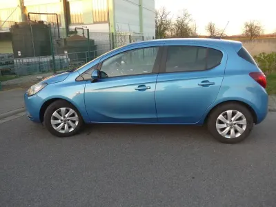 Gebraucht Opel Corsa drive 101 PS (74 kW) 2015 Blau Kleinwagen