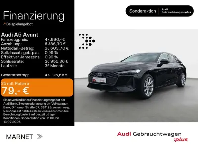 Gebraucht Audi A5 Ambiente 204 PS (150 kW) 2025 Mythosschwarz metallic Kombi