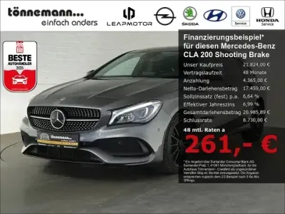 Gebraucht Mercedes CLA200 Shooting Brake Style 156 PS (114 kW) 2019 Grau Kombi