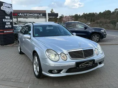 Usata Mercedes E350 AMG 272 CV (200 kW) 2005 Argento Station wagon
