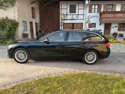 Gebraucht BMW 320 Luxury Line 190 PS (139 kW) 2015 Schwarz Kombi
