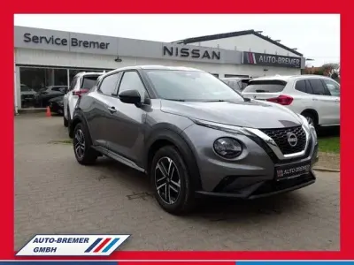 Gebraucht Nissan Juke N-Connecta 114 PS (83 kW) 2025 Dark grey/black (metallic) SUV