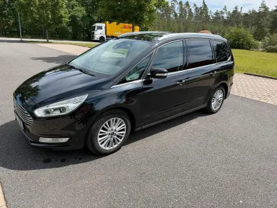 Gebraucht Ford Galaxy Titanium 180 PS (132 kW) 2018 Schwarz Van / Kleinbus