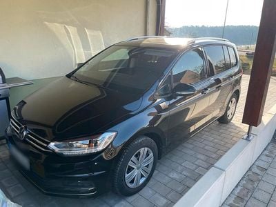Gebraucht VW Touran Sound 150 PS (110 kW) 2018 Schwarz Van / Kleinbus