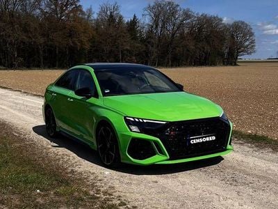 Brugt Audi RS3 Ambiente 400 HK (294 kW) 2022 Grøn Sedan