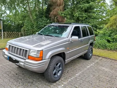 Gebraucht Jeep Grand Cherokee Limited 241 PS (177 kW) 1998 Grau SUV