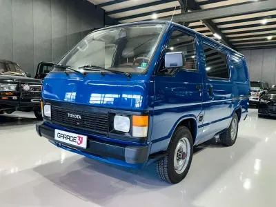 Gebraucht Toyota HiAce 94 PS (69 kW) 1988 Blau Van / Kleinbus