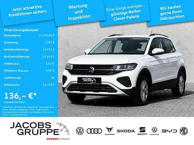 Gebraucht VW T-Cross Life 95 PS (69 kW) 2025 Weiß SUV