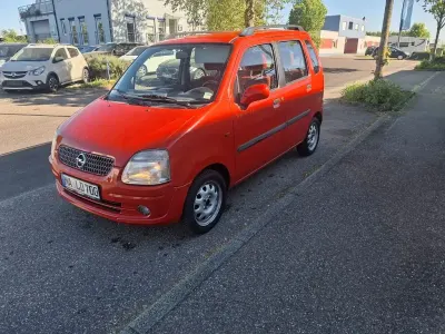 Second-hand Opel Agila Comfort 75 CP (55 kW) 2001 Roșu Monovolum