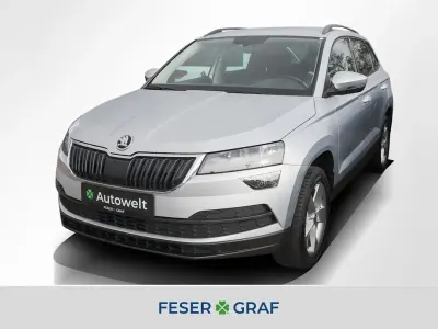 Brugt Skoda Karoq Ambition 150 HK (110 kW) 2021 Sølv SUV