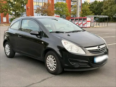 Gebraucht Opel Corsa 60 PS (44 kW) 2009 Schwarz Kleinwagen